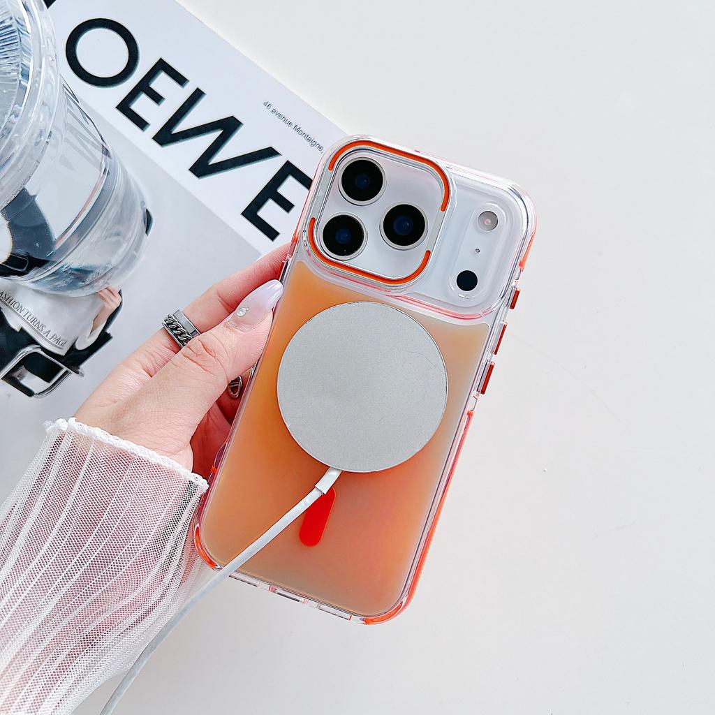 Applicable to Apple 17promax mobile phone case 17pro camera holder iphone17/16 protective case 16pro