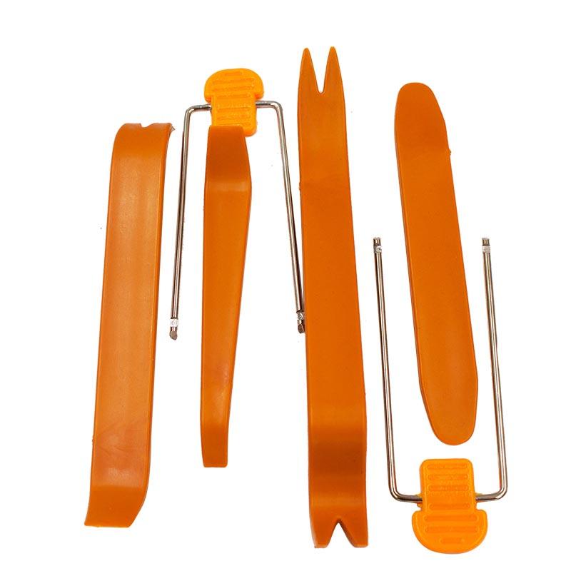 Auto Car Radio Door Clip Audio Removal Kit Car Audio Removal Trim Panel Dashboard Car DVD Player Repair Hand Cockpit Pry Tool