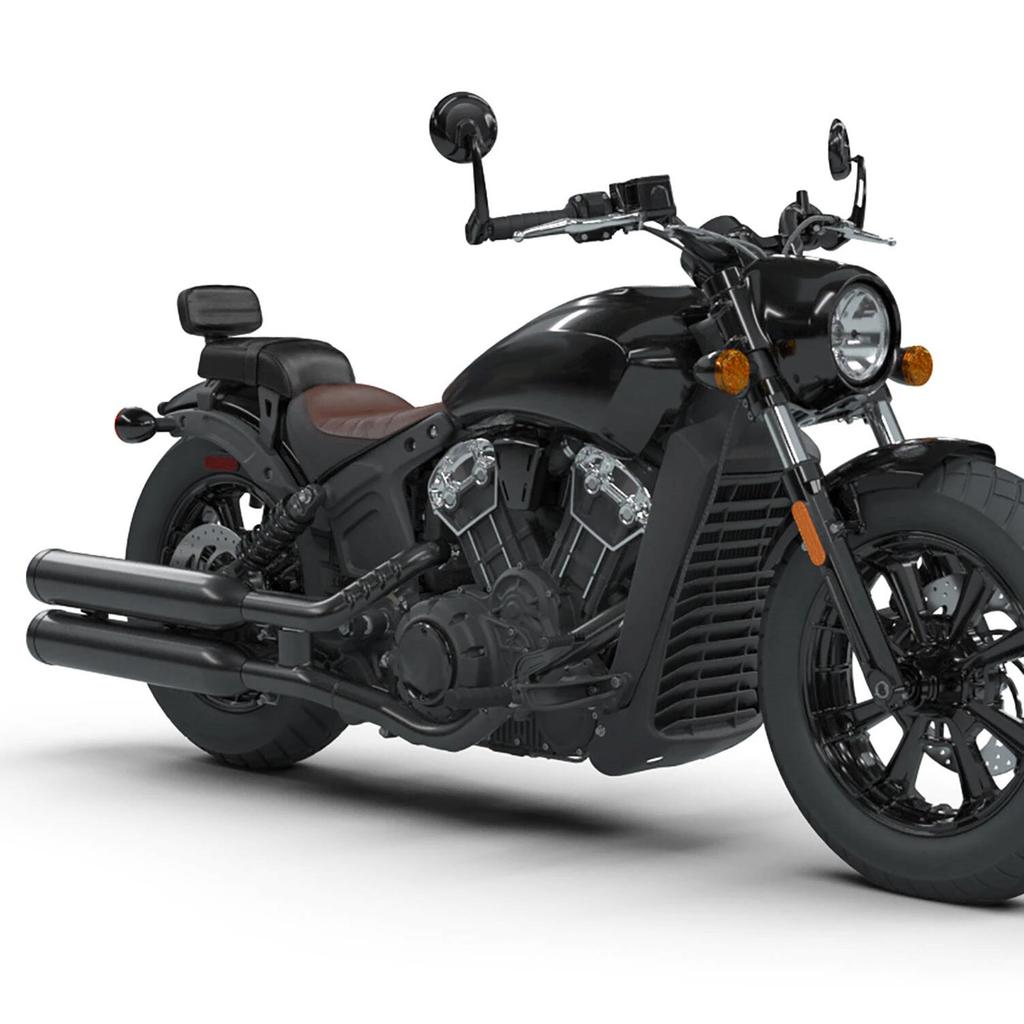 Rücksitz mit Rückenlehnen-Kit Ersatz für Indian Bobber 2018‑2023