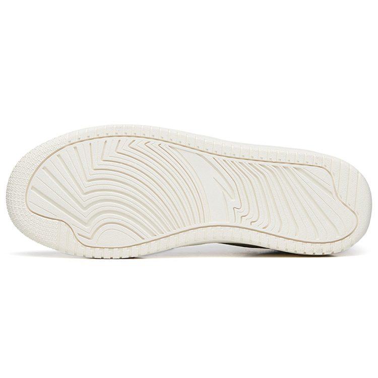 Anta Abrasion Resistant High Top Skateboard Shoes Men's White Gray 912238013-3