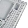 Grijs Hars Kralenbord 32x24CM Meetlat Kralen Sieraden Organizer Praktisch Gereedschap Kralen Rijg Gereedschap Ontwerp Tray