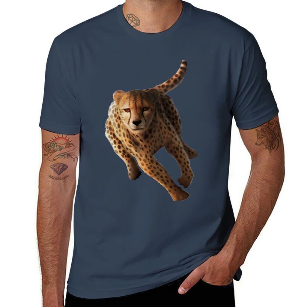 Cheetah T-Shirt Man T Shirts Cotton Man T Shirt Cotton High Quality Man T Shirt Designer T-Shirt