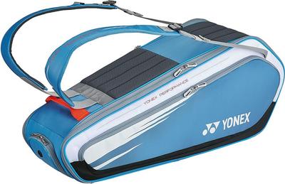 Taška na tenisové rakety Taška na rakety 6 6 tenis Smoke Blue [YONEX] (pro míče)
