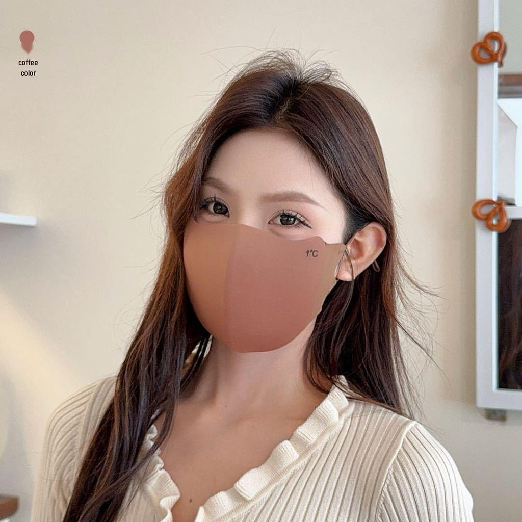 Ice Silk Anti-UV Facekini: Breathable Summer Cycling Sun Protective Mask