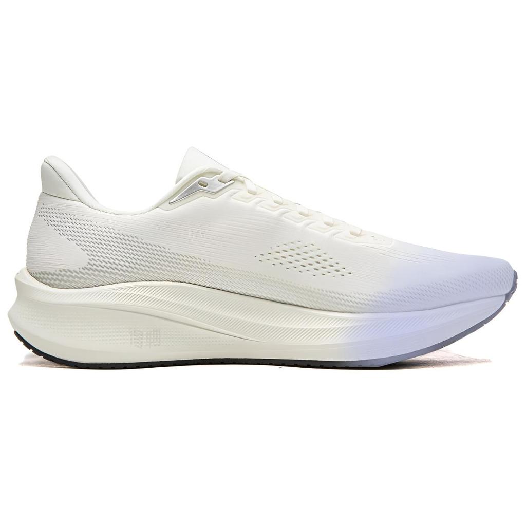 Li Ning Red Hare 9 Dämpfung Abriebfest Rutschfest Niedrig geschnitten Laufschuhe Herren Silber ARPW003-8(Team949-)