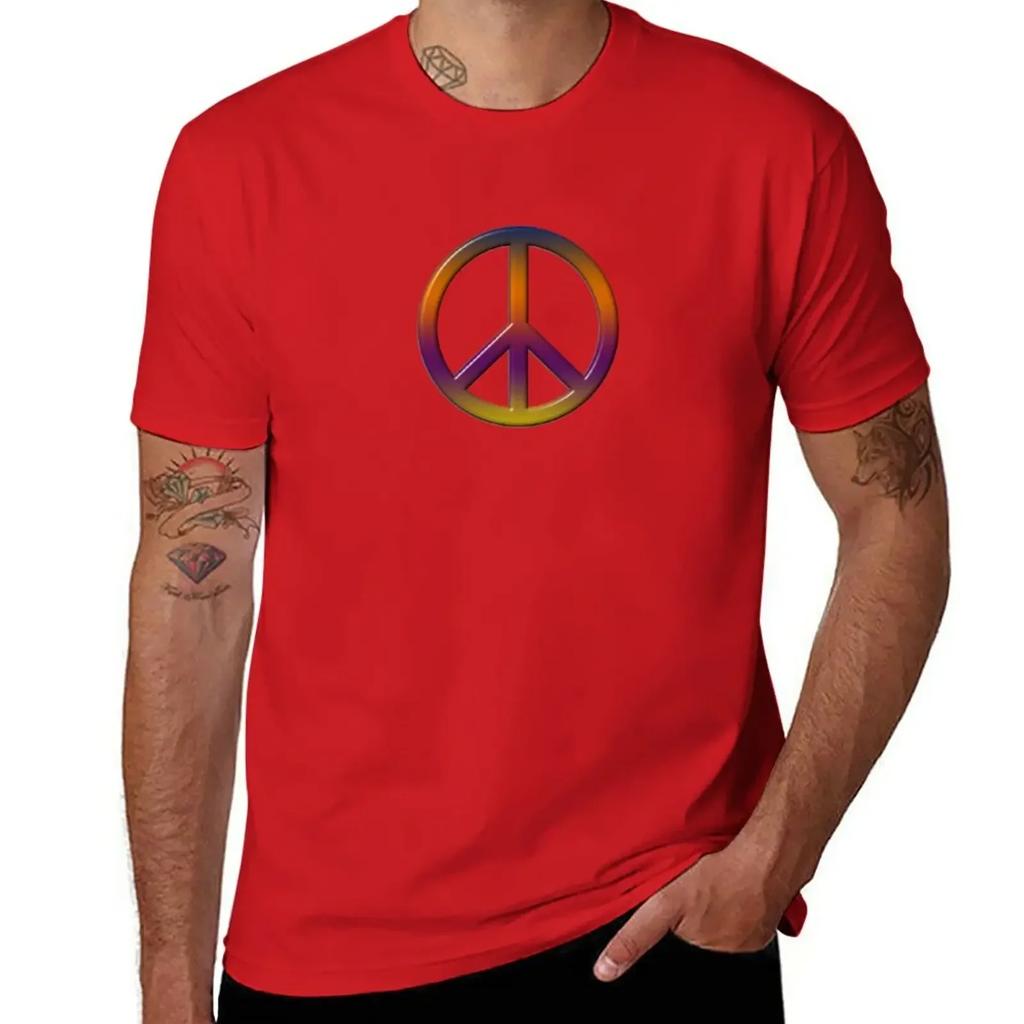 Olodum Peace T-Shirt Oversizeds Aesthetic Clothing Black T Shirts for Men
