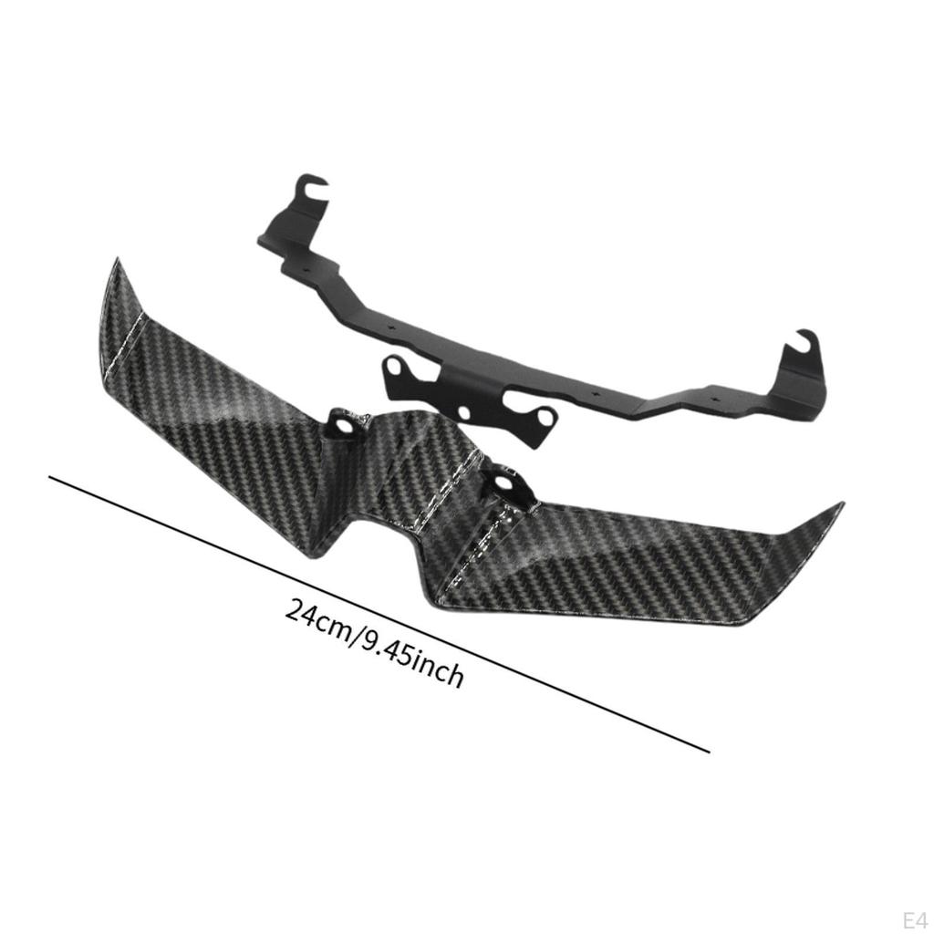 Motorcycle Front Spoiler Fairing Panel, Winglets Wind Deflector for MT 10