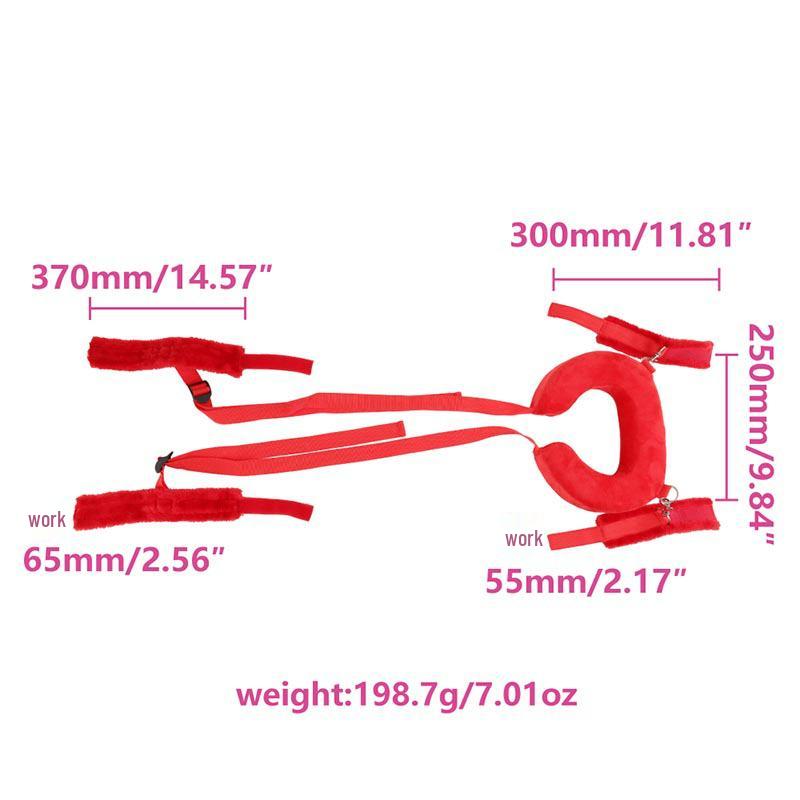 Adjustable Leg-Splitting Flirting Strap - Adult Positioning & Bondage Restraint Toy