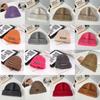 Knitted Hat With Letter Prints For Winter Warmth And Style For Casual Wear