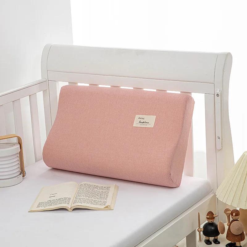 Poszewka na poduszkę z lateksu bawełnianego Miękka, jednokolorowa, kratkowana, do spania, na poduszkę z pianki memory, lateksowa, 30x50 cm