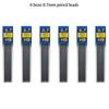 1-12Pcs 0.3 0.5 0.7 0.9 1.3 2.0mm HB Replacement Refill Leads Refill for Mechanical Pencil Drawing Automatic Pencils Stationery