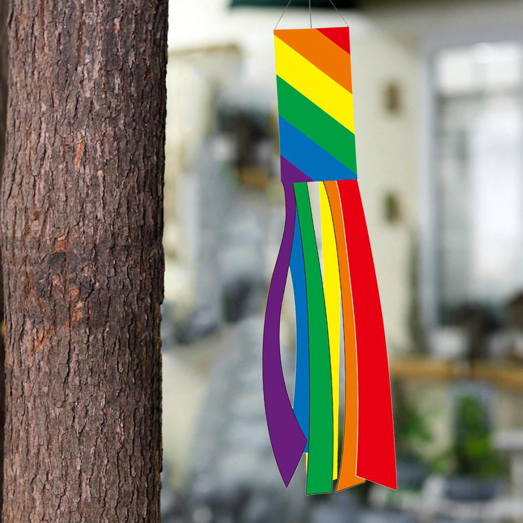 Hanging Windsock Reliable Flagge Windsack for Patio Balcony Home Yard Decoration