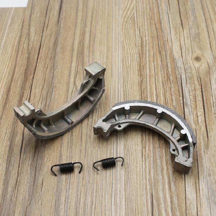 Quick Installation Motorcycle Semimetal Front Rear Brake Pad Electric Scooter Brake Shoes 105mm Motorbike Accessories