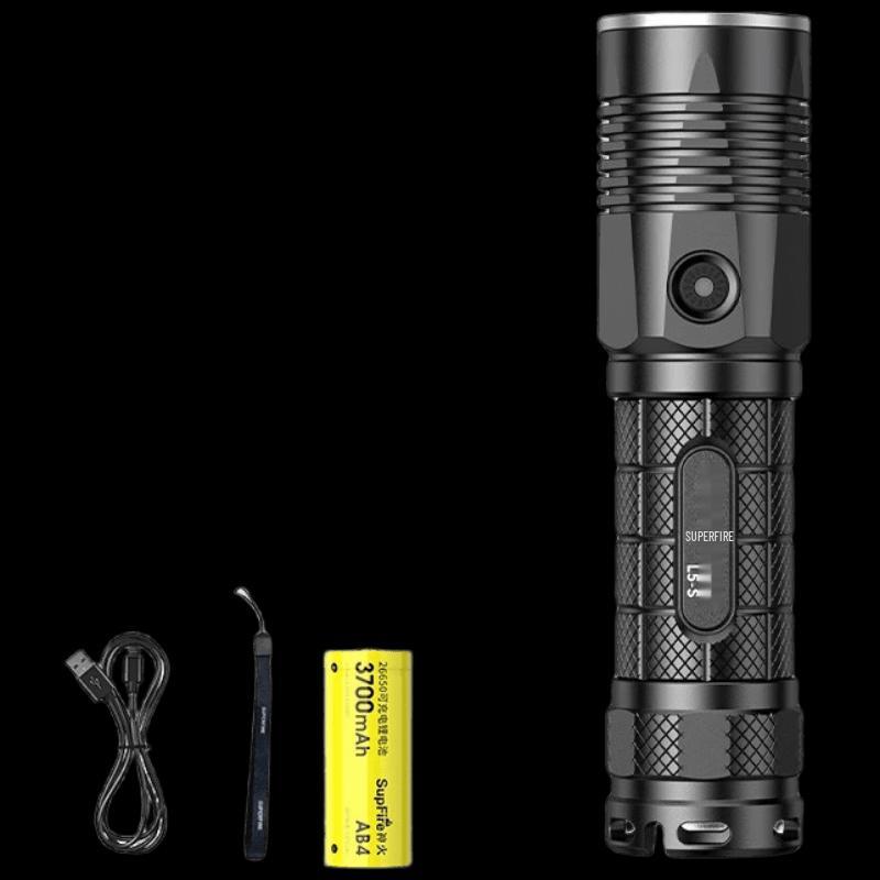 SUPERFIRE L5-S P50 Rechargeable High-Power Flashlight