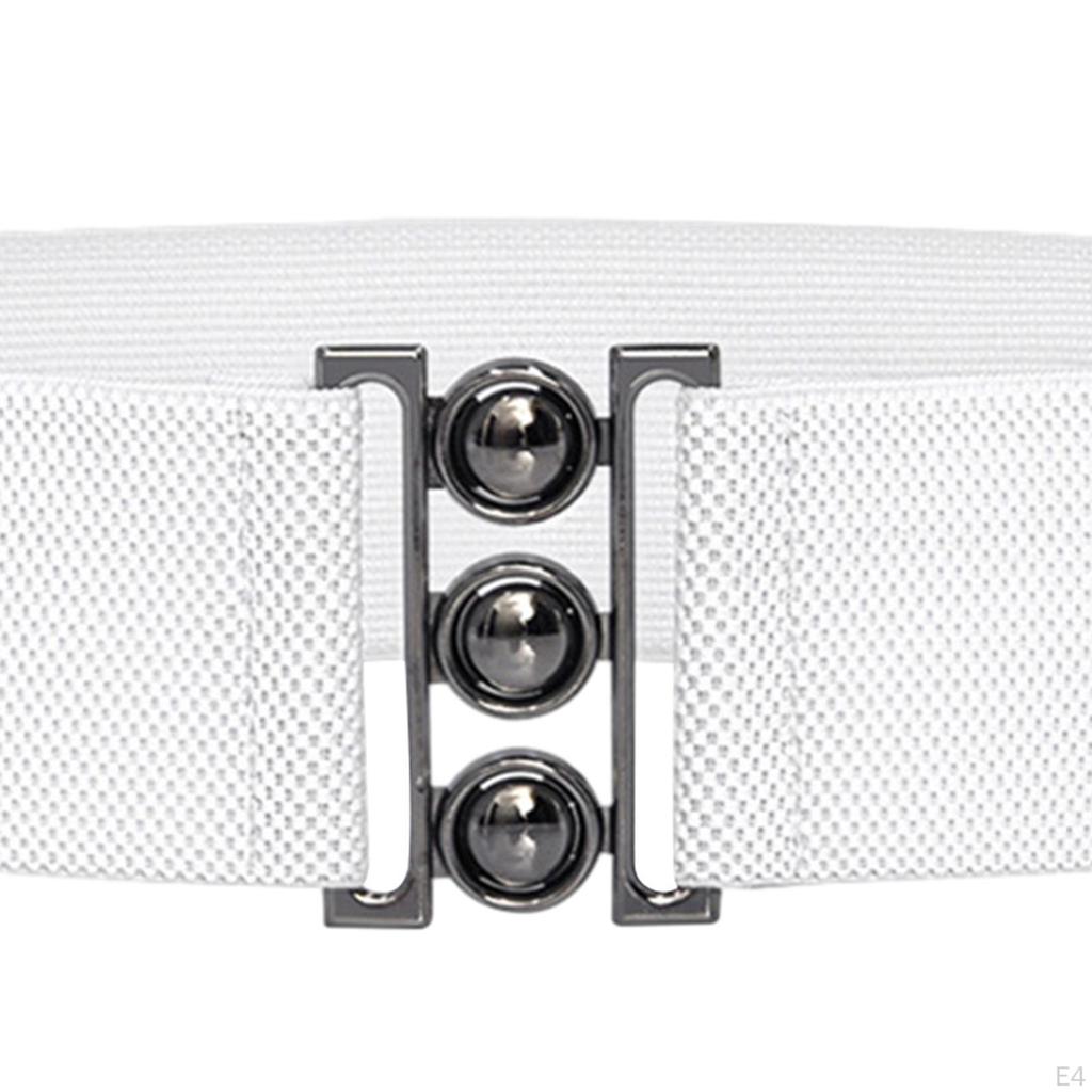 Chic Elastic Waist Belt for Women's Attire - Modern Accessory