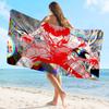 Kaiju No. 8 Soshiro Hoshina Anime Microfiber Beach Towel Absorbent Quick Dry Soft Yoga Swimming Resort Mountain Climbing Towel