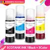 104 522 Refill Dye Ink For Epson EcoTank ET-2710 ET-2711 ET-2712 ET-2714 ET-2715 ET-2720 ET-2726 ET-4700 Jet [89898D7]