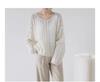 Women's Soft Mohair V-Neck Sweater - French Style, Lightweight Spring Knitwear