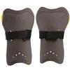 1 Pair Soccer Shin Guards Children Football Training Protection Pads with Buckle Strap(yellow)