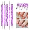 Acrylic Art Crystal Dotting Tools Professional Nail Brushes Set Pen Heads Point Drill Pens DIY Nail Art Tool