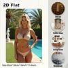 Komische D-Bikini-Mädchen Wandkunst Moderne Wohnkultur Feiertagsgeschenk
