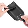 Portable Black Car Key Signal Blocker Pouch Keyless Entry Fob Signal Guard Blocker