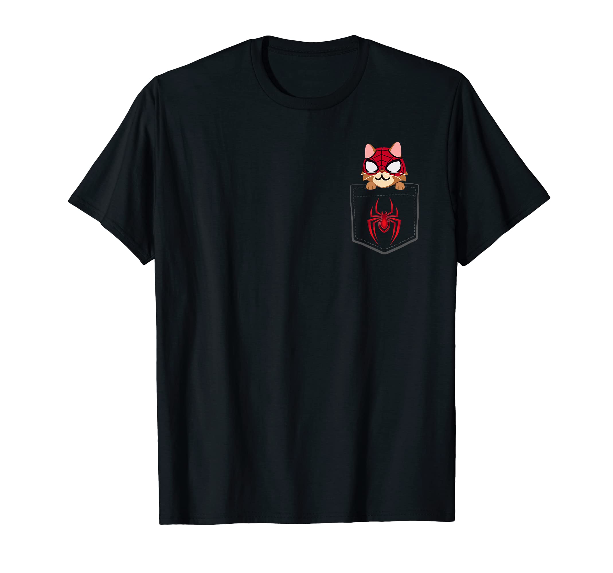 

Marvel Miles Morales Game Spider-Man Spider-Cat T-Shirt чёрный