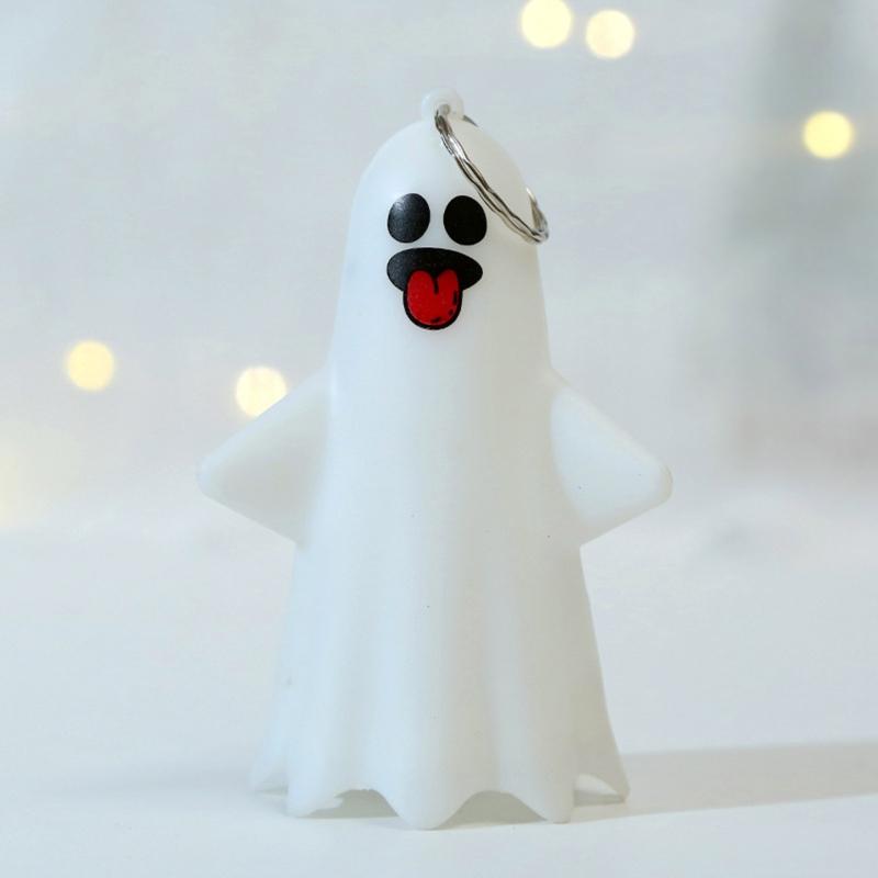 Decorative Lantern Battery Powered LED Light Indoor & Outdoor Hanging Lights Cute Ghost Shape Halloween Decorations