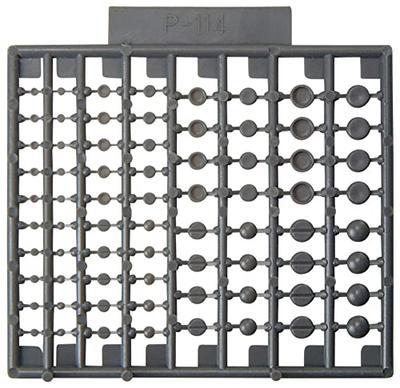 Kotobukiya Produtos de suporte de modelagem MSG Unidade de plástico P114 Molde redondo II Modelo de plástico sem escala