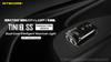 NITECORE TINI2 ss Stainless Steel Body Powerful Flashlight with 5 Brightness IP54 Rechargeable LED Flashlight for Emergency Rock and Disaster