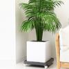 1PC Flower Pot Tray Thickened Square Reinforced Plant Pot Holder Breathable Base Planter Tray Universal Wheel Plastic