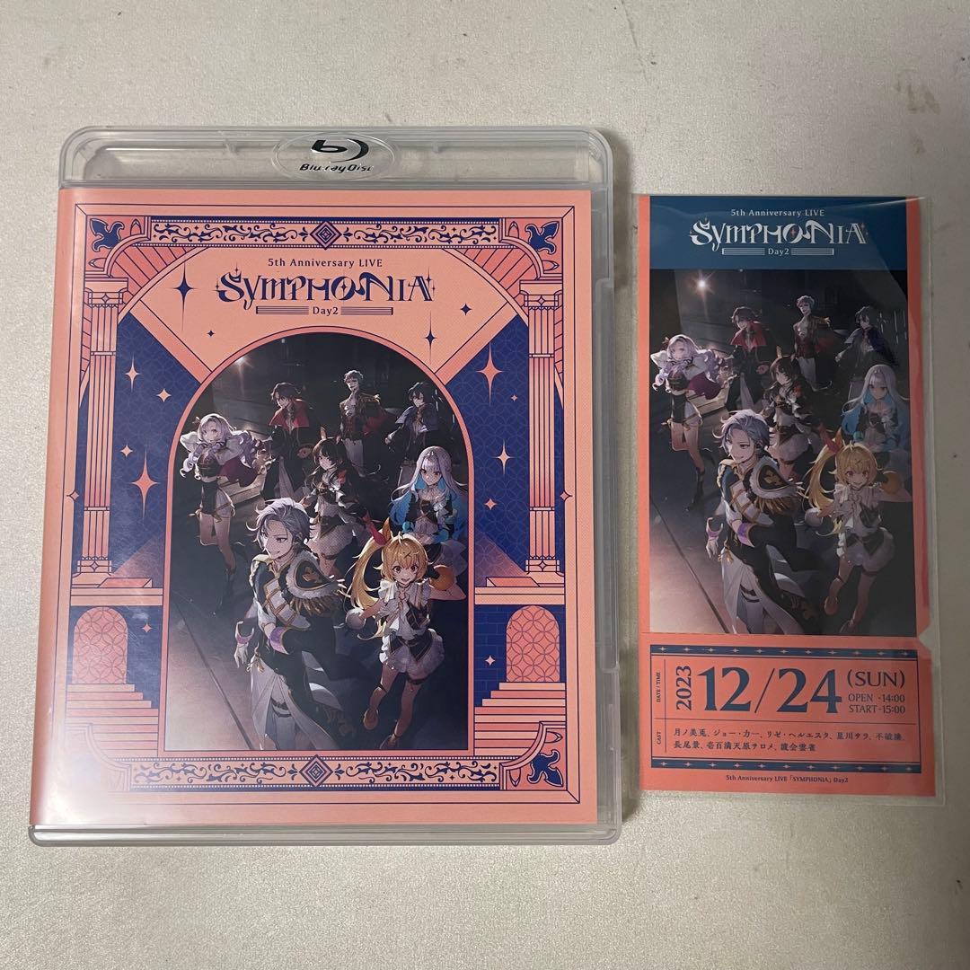 

[USED] Nijisanji SYMPHONIA DAY2 Blu-ray Bonus Features
