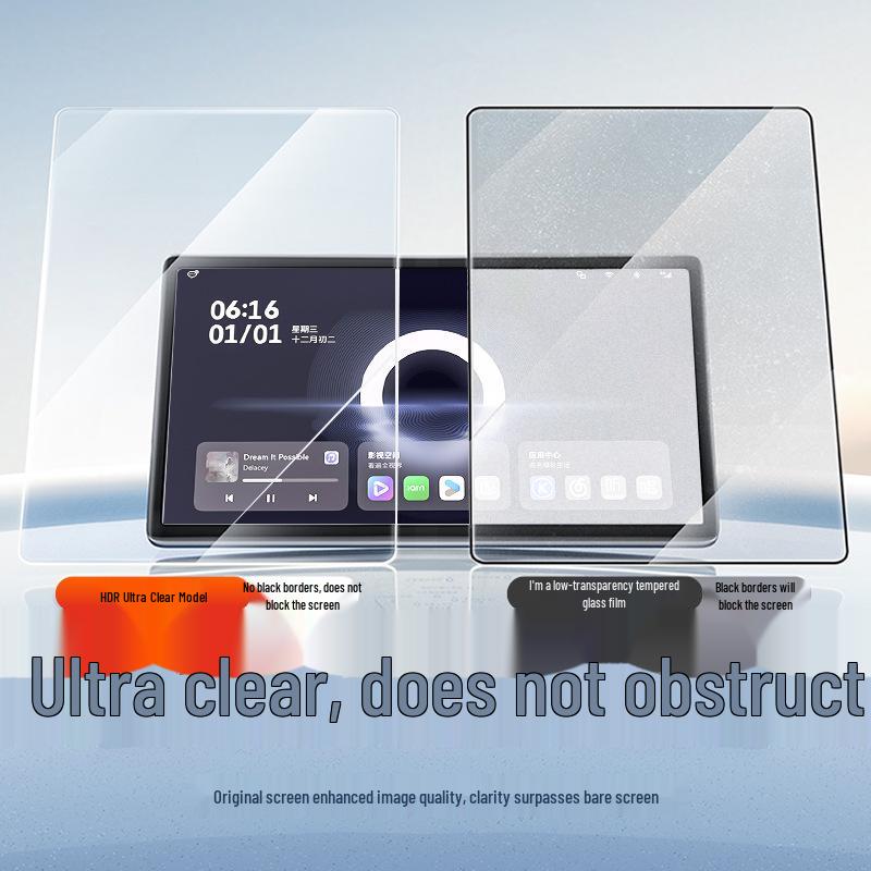 Deep Blue S09 Navigation Screen Protective Tempered Film for Car Interior Decoration