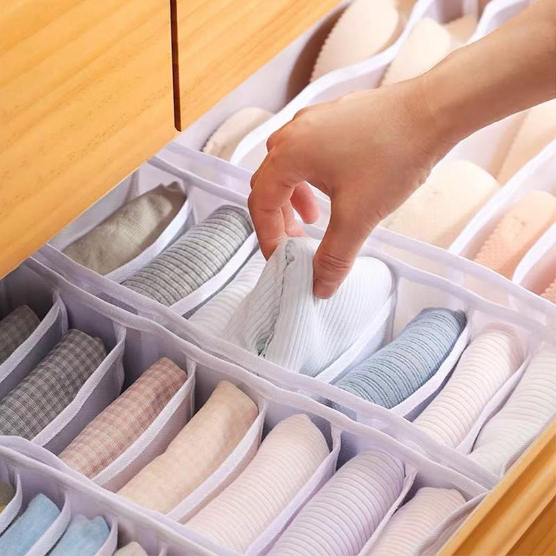 Underwear Organization Closet Bra Storage Box Cabinet Drawer Organizer Pants Scarf Jeans Organizers Box Wardrobe Clothing Storag