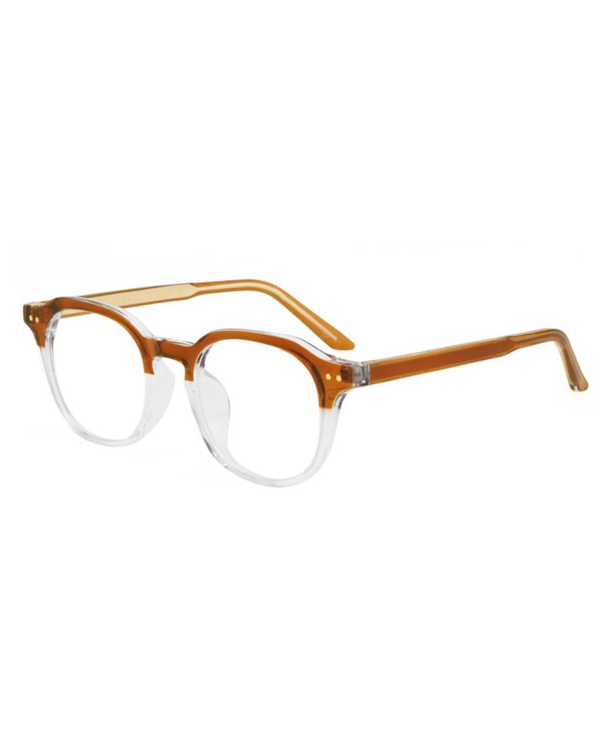 MAISON MASTER Andy Glasses Brown Crystal Two-Tone