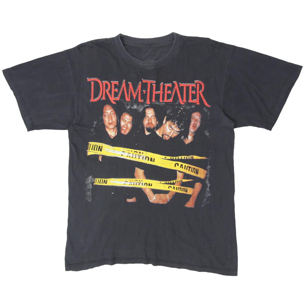 Dream Theater Band Black T-Shirt Cotton Unisex For Men Women Unisex T-Shirt XXL