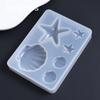 1 pcs Mixed Size kitten Epoxy Resin Mold Cute Cat Paw Earring Pendant Jewelry Silicone Mold DIY Keychain Making Accessories