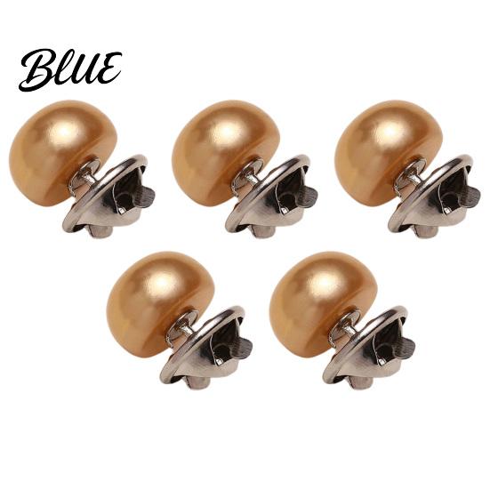 Waist Adjustment Clip Safety Pins Women Clothing Buttons for 5PCS Pearl Invisible Anti-Exposure No Quick
