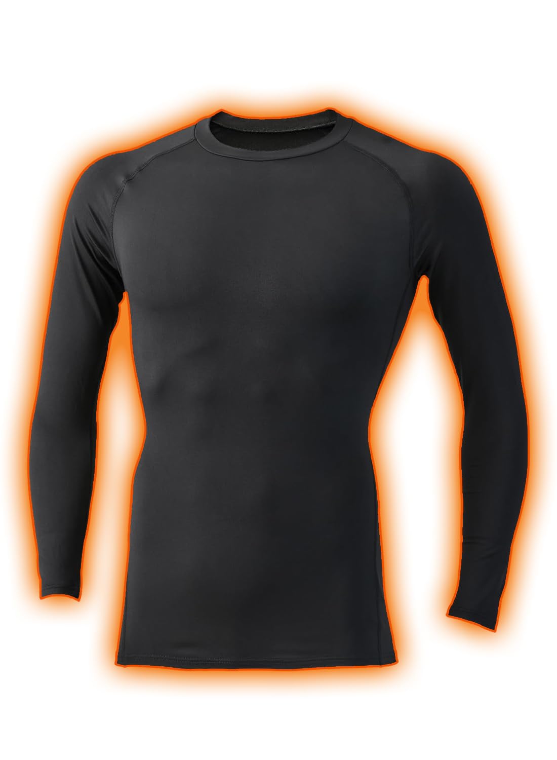 

Astraia Avant Winter Compression Long Cold Weather Size Crew Black Men s Innerwear, Fleece-Lined, Sleeve, Warm, Sweat-Wicking, Quick-Drying,