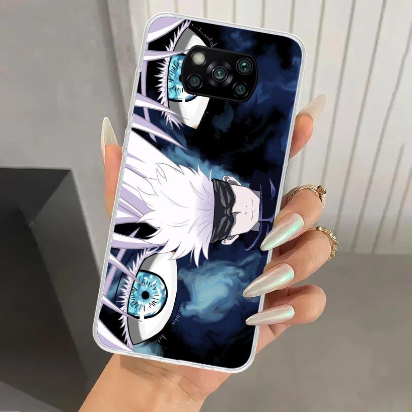 Japan Anime Jujutsus Phone Case for Xiaomi Poco X5 X6 X7 Pro F7 Ultra M7 Redmi 15 15C 13 13C 12 12C 10 10A 10C 9 9A 9C 9T Shell