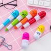 Pills Shaped Pens Smoother Writing Retractable Mini Portable Cute Cartoon Pills Shaped Pens for Clas