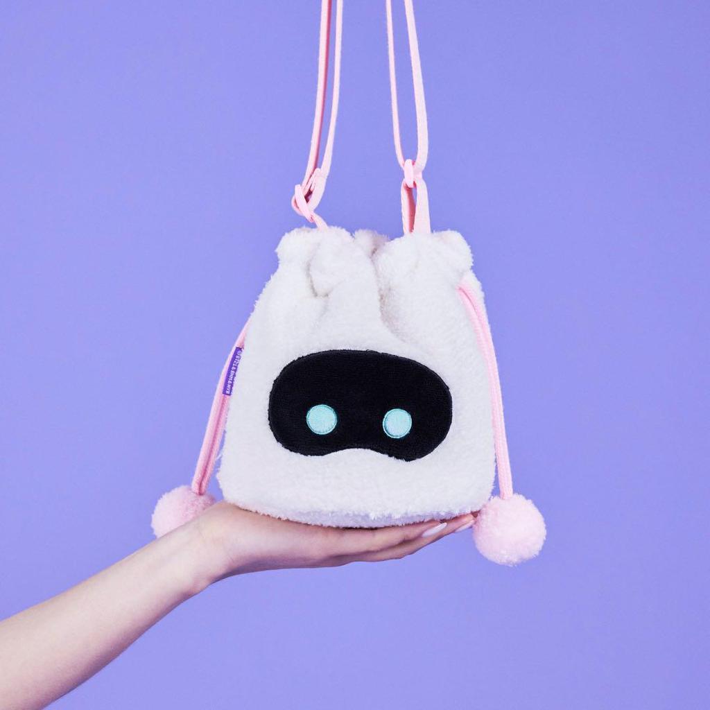 [USED] BTS JIN wootteo RJ fur pouch pochette talsock