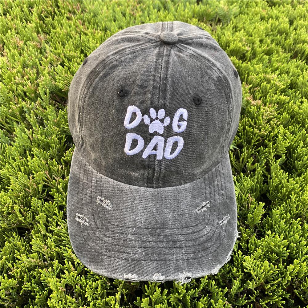 Outdoor Sport Baseball Caps Summer Fashion Letters DOG DAD DOG MOM Embroidery Adjustable Gorra Caps Bone Hats