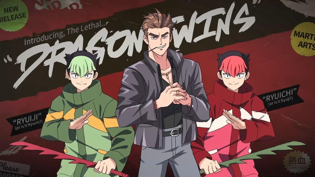 Nekketsu Koha Gaiden River City Girls 1 2 with B2 Poster Calendar PS4 Kunio-kun & -