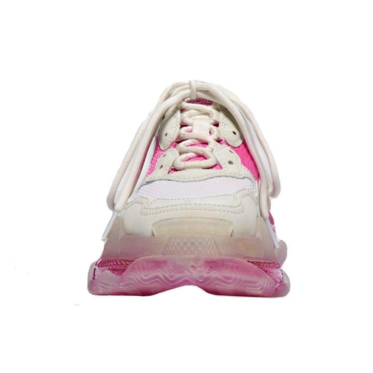 Balenciaga Triple S White Pink Women's 544351W09ON9025