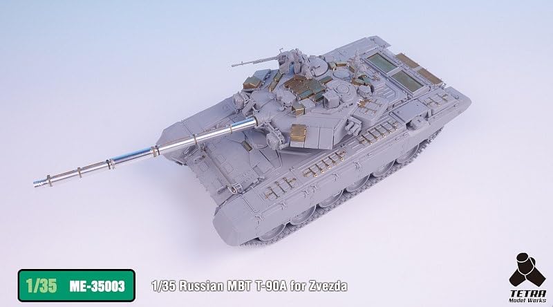 Tetra Model scale ME Series Russian Tank Plastic Model Parts ME3503 1/35 T-90A (ZV)