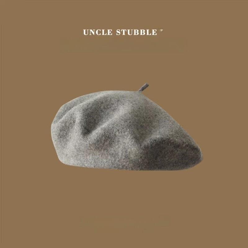 Wool Beret Hat For Women With Breathable Cotton Material And Vintage Style For Fall 2023