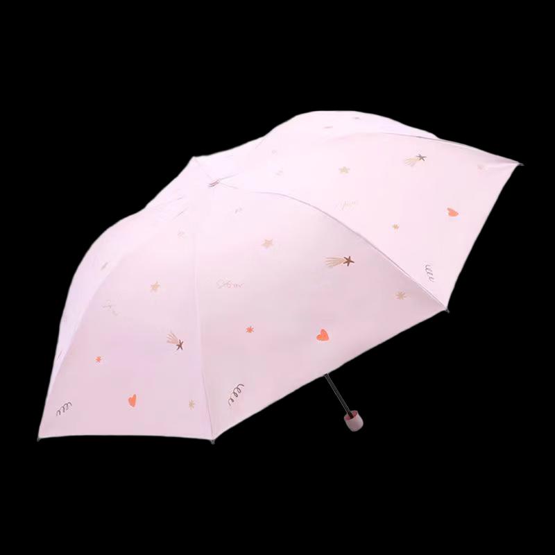 Paradise Ultralight Black Glue UV Protection Sun/Rain Umbrella
