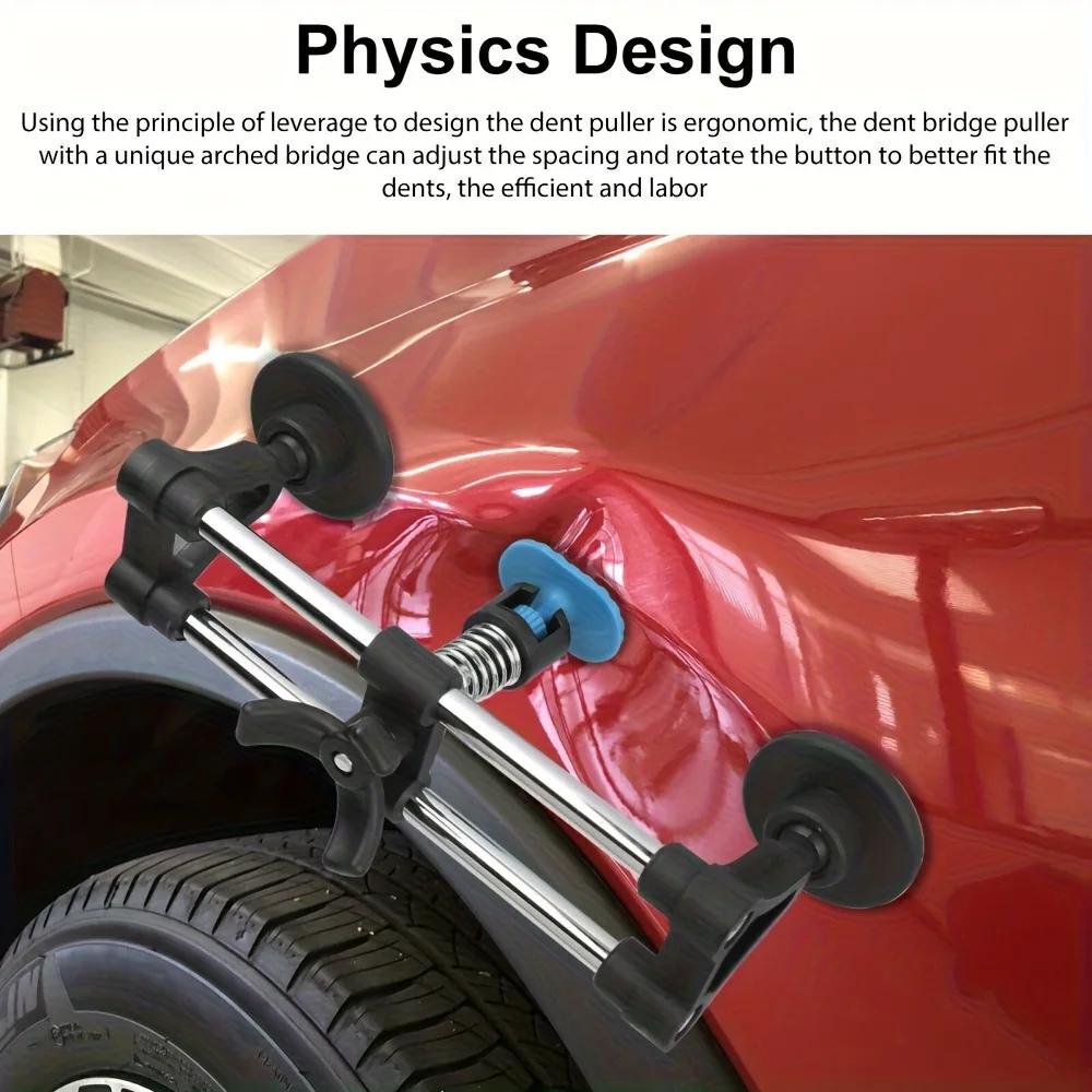 Non-destructive dent repair kit - ABS body tool for repairing hail/door dents in car bodies