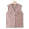 YUZHAOLIN Women's Thickened Warm V-Neck Vest